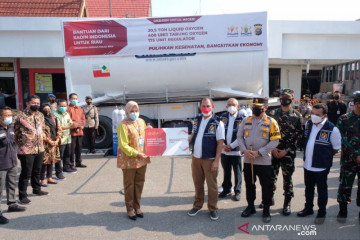 Kadin Riau berikan 20,5 ton liquid oksigen untuk RS di Pekanbaru