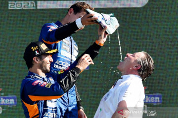 Duo pembalap McLaren borong podium balap F1 Monza