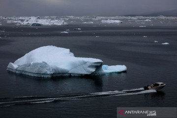 Pencairan lapisan es di Greenland