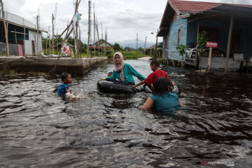 Siaga darurat banjir di Palangkaraya