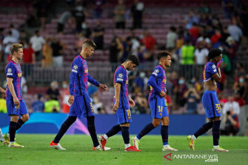 Liga Champions : Barcelona tumbang di kandang 0-3