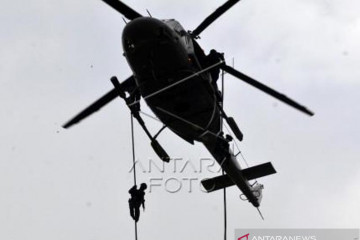 Latihan Gabungan Brigif 4 Marinir/BS Bersama Denjaka TNI AL