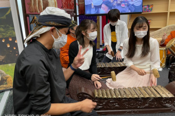 Mahasiswa Jepang pelajari budaya Sunda di "Indonesia Day"