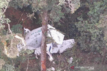 Pesawat Rimbun Air ditemukan hancur di ketinggian 2.400 meter
