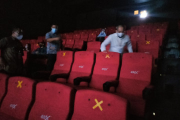 Pengunjung bioskop di Jakbar tidak harus telah divaksin dua kali