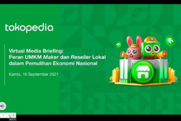 Tokopedia catat peningkatan jumlah UMKM selama pandemi