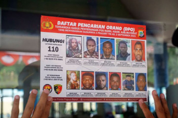 DPO terduga kasus penyerangan pos TNI di Papua Barat