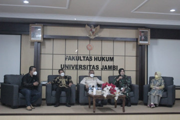 Direktur Hukum TNI AD perkuat wawasan kebangsaan mahasiswa Unja