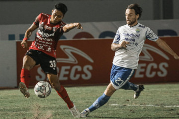 Bali United imbang lawan Persib Bandung