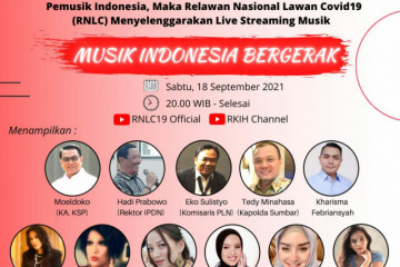 RNLC19 gelar live music streaming untuk kembangkan semangat berkarya