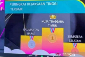 Kejati Sumsel meraih peringkat tiga nasional pengungkapan tipikor