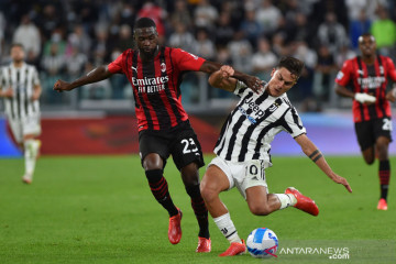 Liga Italia : Milan tahan Juve 1-1 di Turin