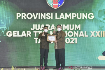 Lampung raih juara umum Gelar Teknologi Tepat Guna Nasional XXII