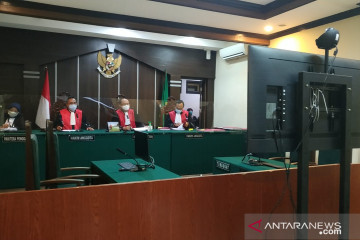 Empat kades terdakwa kasus narkoba jalani sidang perdana di PN Jember