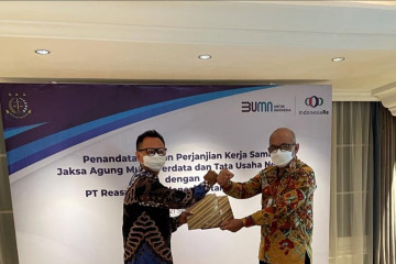 Dukung upaya transformasi perusahaan reasuransi nasional, Indonesia Re dan Kejaksaan Agung teken MoU