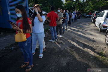 Pekerja migran Indonesia di Malaysia jalani vaksinasi COVID-19