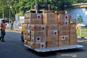BNPB kirim tiga juta masker perkuat protokol kesehatan PON XX Papua