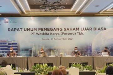 RUPSLB Waskita Karya setujui rencana "right issue"