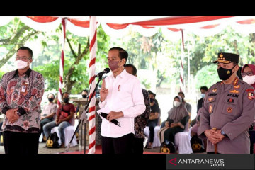 Presiden Jokowi ingatkan dua kunci pengendalian COVID-19