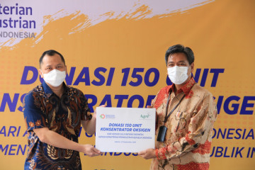 Kemenperin terima 150 unit konsentrator oksigen dari asosiasi gula