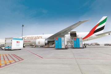 Emirates sudah angkut 7 juta dosis vaksin COVID-19 ke Indonesia