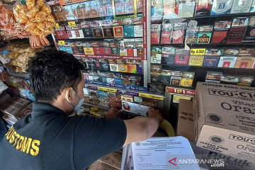 Bea Cukai Jatim II amankan 2,5 juta batang rokok ilegal