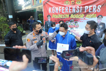 Polresta Bogor Kota tangkap komplotan penipu berkedok wisatawan asing