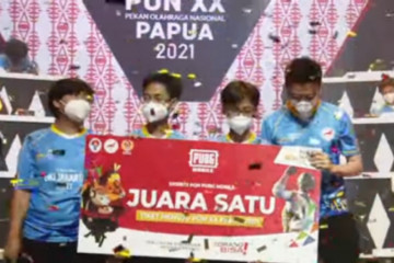 DKI Jakarta sabet emas PUBG Mobile ekshibisi esport PON Papua