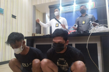 Polisi sergap kawasan diduga sarang peredaran narkoba di Palembang