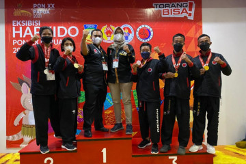 Lampung leads medal tally in hapkido martial art