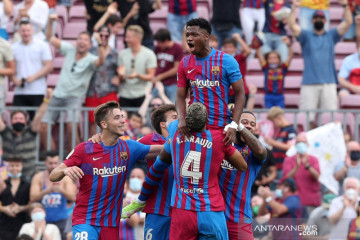 Liga Spanyol : Barca menang 3-0 atas Levante