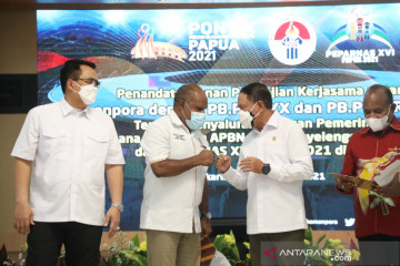 Kemenpora salurkan dana tambahan Rp831 miliar PON dan Peparnas Papua