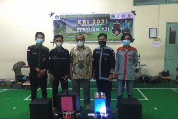 UNRI raih juara III Kontes Robot Indonesia 2021 wilayah I