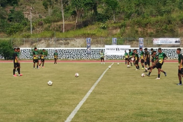 Tim sepak bola Sumut siap hadapi Jateng di laga perdana grup B