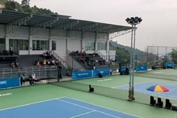 Tim tenis Papua ungguli Sumatera Selatan