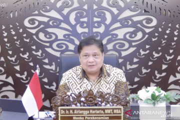 Menko Airlangga : Kasus aktif di luar Jawa-Bali sumbang 62,84 persen