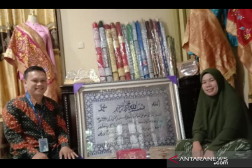 Berbekal modal BRI, Bubu Songket asal Padang bangkit kembali