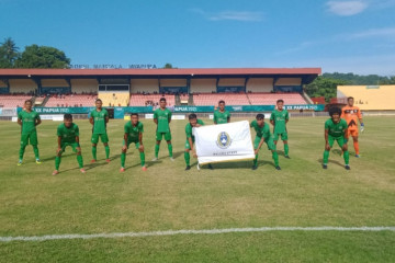 Tim sepak bola Papua sempat dikejutkan perubahan strategi Maluku Utara