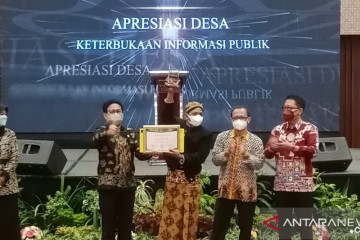 Wapres apresiasi 10 desa dengan keterbukaan informasi publik terbaik