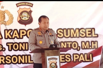 Kapolda Sumsel ingatkan sanksi pecat bagi anggota konsumsi narkoba