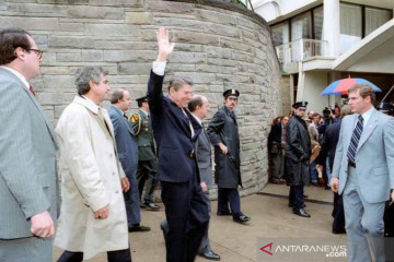 Penembak Presiden AS Ronald Reagan bebas tanpa syarat