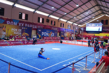 Arena wushu siap buka pertandingan PON Papua klaster Merauke
