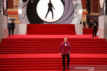 Pemutaran perdana film terbaru James Bond "No Time To Die"