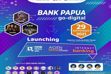 Bank Papua luncurkan tiga produk digital sukseskan PON XX