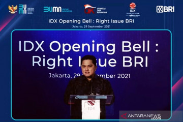 Erick Thohir: Rights issue BRI bukti Indonesia punya pasar yang besar
