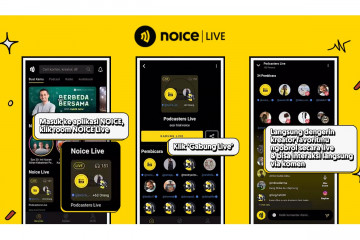 NOICE Live tawarkan konten audio lokal