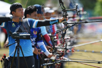 Babak kualifikasi panahan 70 M recurve PON Papua