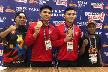 Pantouw bersaudara boyong dua emas Judo bagi DKI Jakarta
