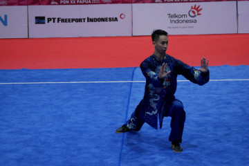 Bagi Bobie Valentinus, jurus wushu terasa berat di tengah pandemi