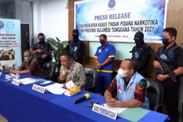 Amankan 1 kg sabu, BNNP Sultra tangkap pengedar narkotika di Kolaka